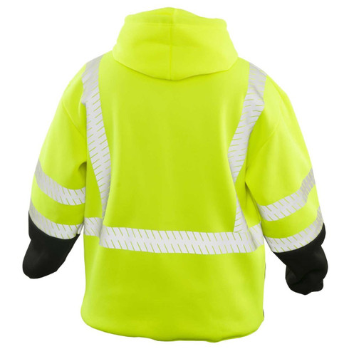 [送料込] Huecloset◆Hoodie Vest Jacket(3 colors) GAME 865-E High-Visibility Class 3 Econo Hoodie Sweatshirt