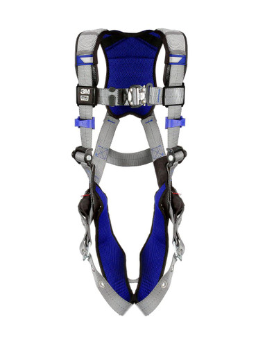 3M DBI-SALA ExoFit X200 Comfort Vest Safety Harness with Quick Connect Chest Buckle, Tongue and  Buckle Padded Leg Straps