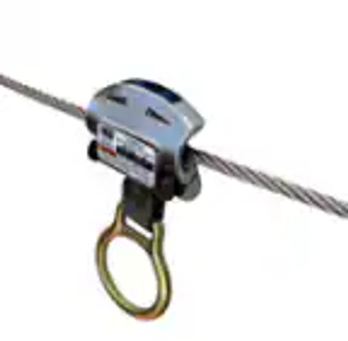 3M™ DBI-SALA® Permanent Horizontal Lifeline Sayflink Sleeve with Wheels, Fits 8 - 12 mm, MFG #7200691