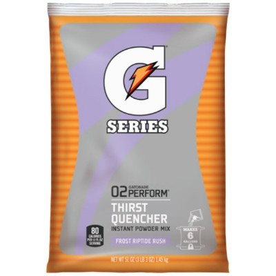 Gatorade® Riptide Rush 6 Gallon Instant Powder Mix Energy Drink | Mfg# 33672