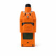 Ventis MX4 pumped multi-gas detector with LEL, oxygen, carbon monoxide, and hydrogen sulfide sensors, safety orange housing, sampling pump, and desktop charger for confined space gas monitoring