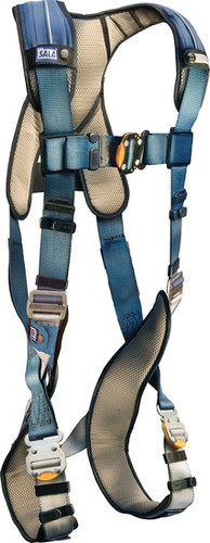DBI Sala ExoFit™ XP Vest Style Harness, Back D-ring, quick connect buckle leg straps, removable comfort padding DBI Sala ExoFit™ XP Vest Style Harness, Back D-ring, quick connect buckle leg straps, removable comfort padding