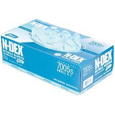 SHOWA Best N-DEX® Disposable Powder-Free 4 mil Nitrile Gloves, 100
