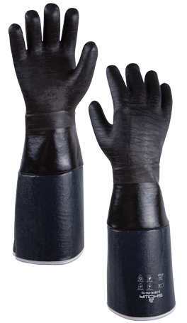 SHOWA 6781R Neoprene Coated Glove with 6″ Insulated Sleeve