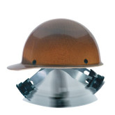 MSA Skullgard® 816651 Protective Hard Hat, Natural Fiber Tan, Standard Size 6 1/2" - 8", Swing Ratchet Suspension