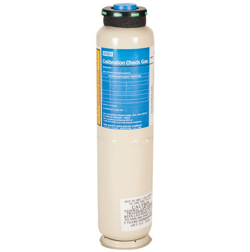 MSA 479857 20.8% O2 Oxygen Calibration Gas, 100 liters, RFID