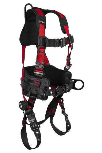 Bulldozer Harness ラウンドトゥ ブーツ FallTech 7078C Tradesman® Pro 3D Construction Belted Full