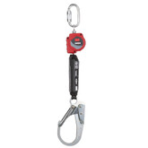 3M Protecta 3100508 Rebel 6 ft Web SRL, Steel Rebar Hook, Swivel Anchorage and Carabiner