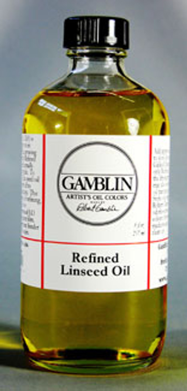 Gamblin Refined Linseed Oil