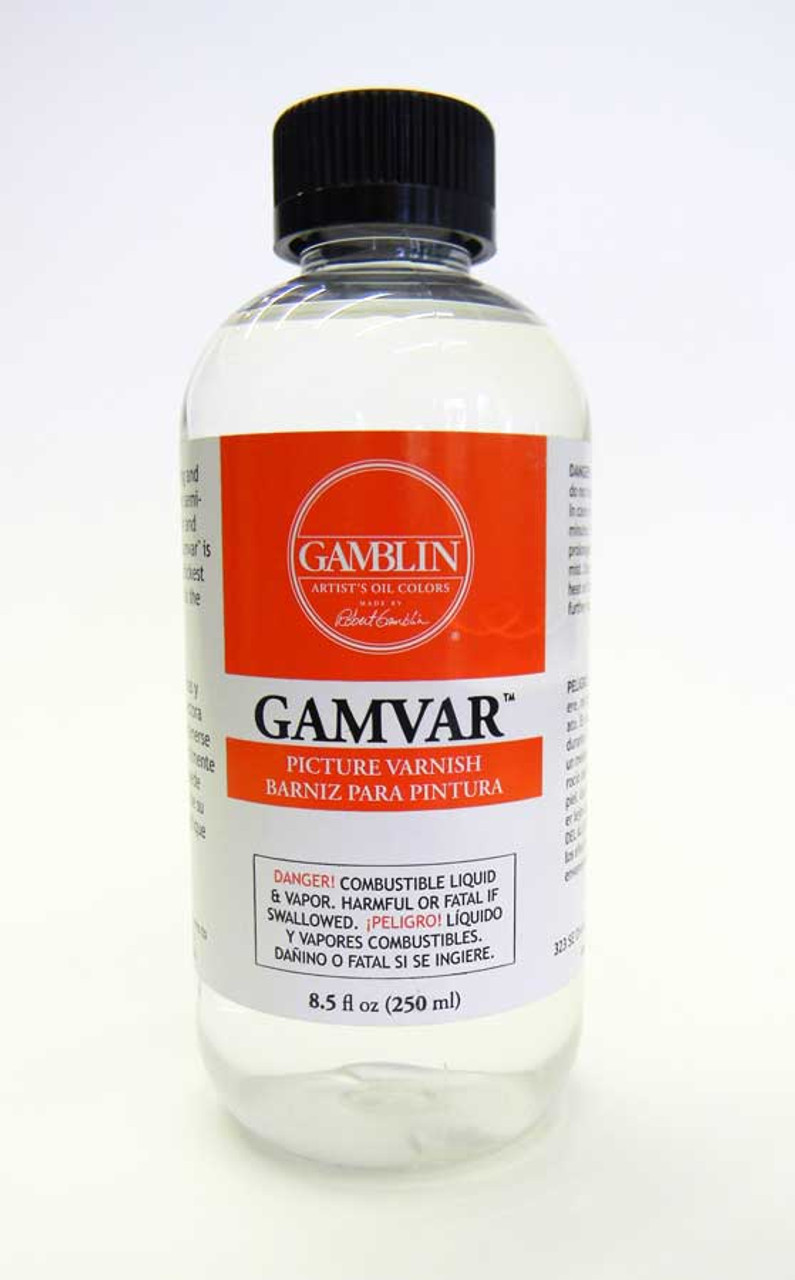 Gamblin Gamvar Oil Based Varnish Original Gloss 8oz
