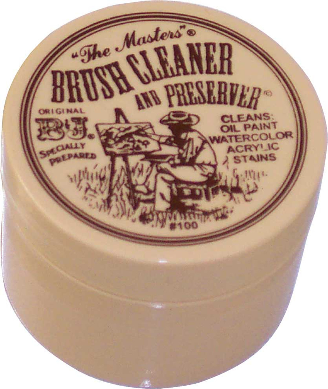 Master's Brush Cleaner 1oz Jar - Wet Paint Artists' Materials and