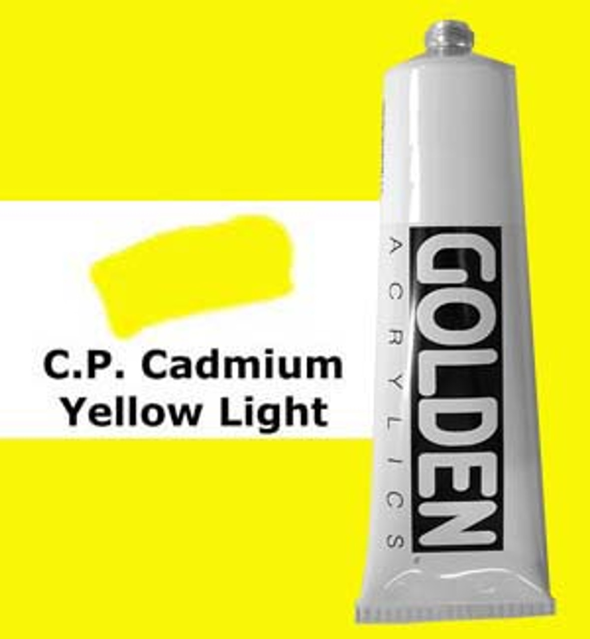 Golden Heavy Body Acrylic 2oz C.P. Cadmium Yellow Light