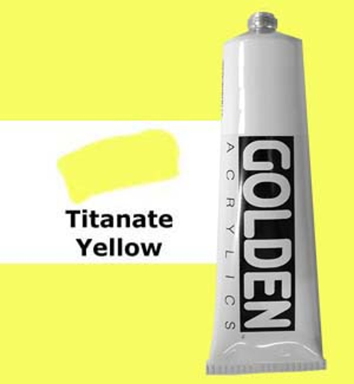 Golden Heavy Body Acrylic 5 oz Yellows Set of 12