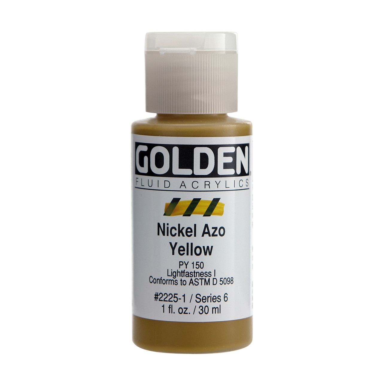 Golden High Flow Acrylic Nickel Azo Yellow 4 oz