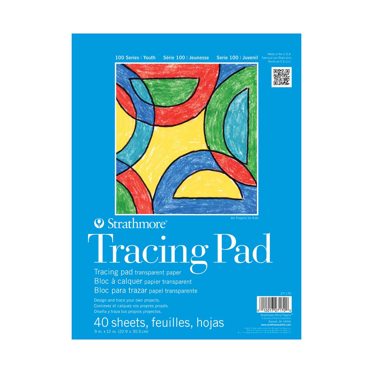 Strathmore Kids Tracing Pad 9x12 - Wet Paint Artists' Materials and Framing