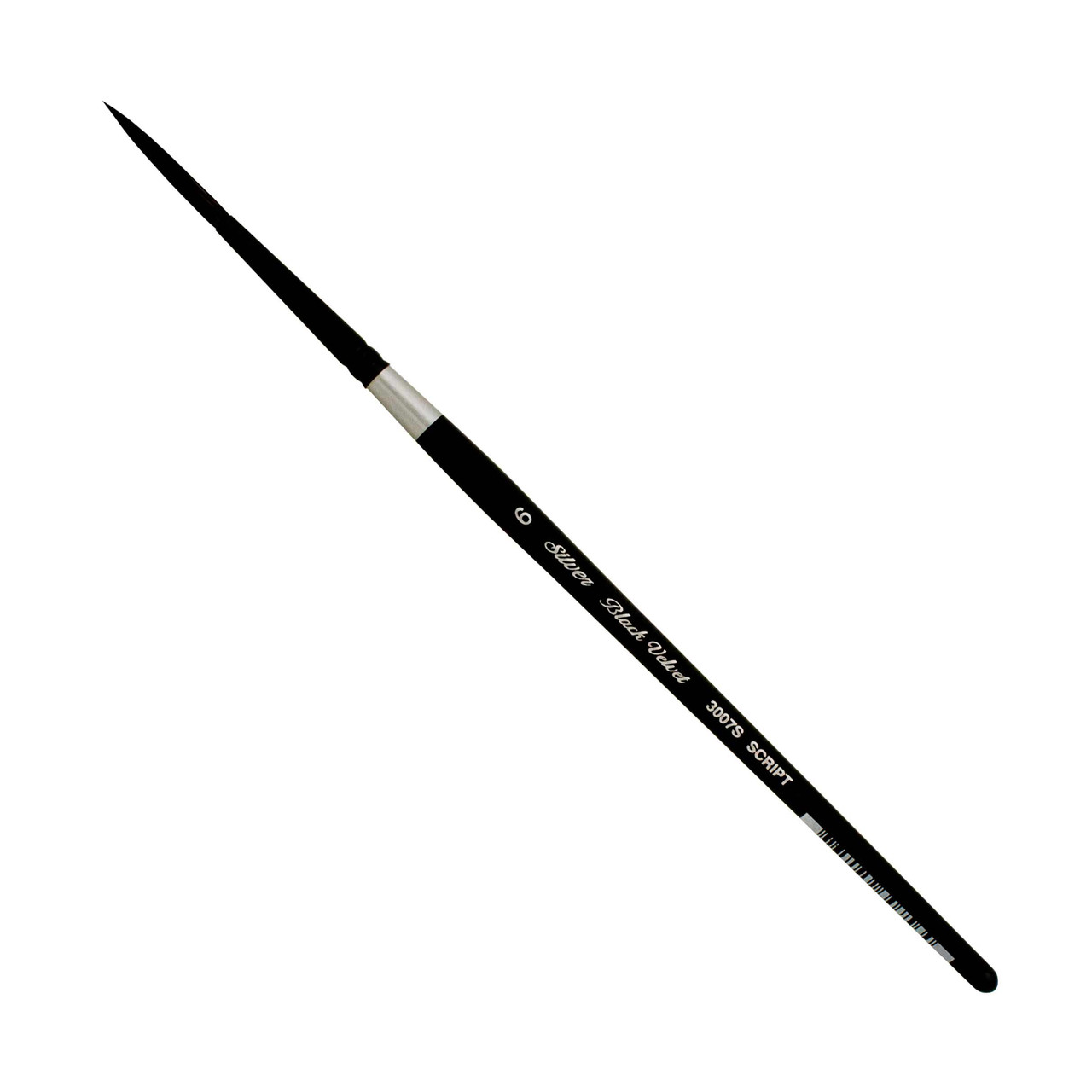 Silver Brush Black Velvet Watercolor Brush Liner 6 - Wet Paint