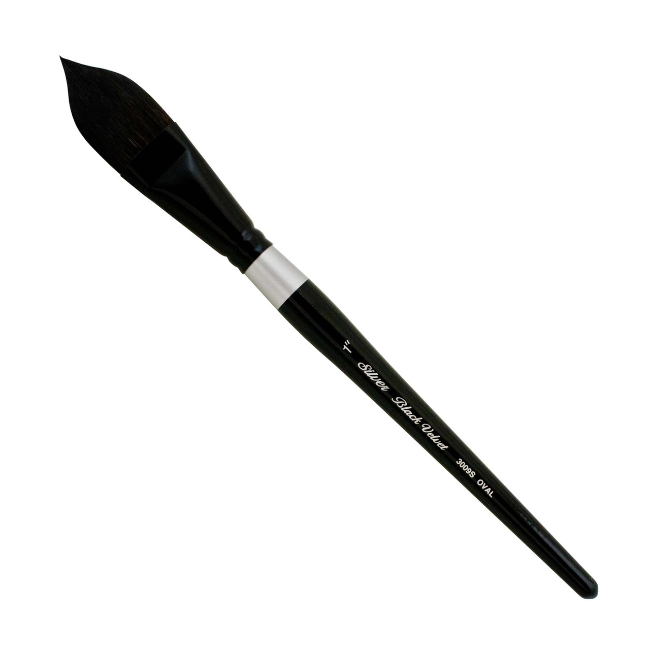 Silver Brush Black Velvet Watercolor Brush Series 3014S Wash 1