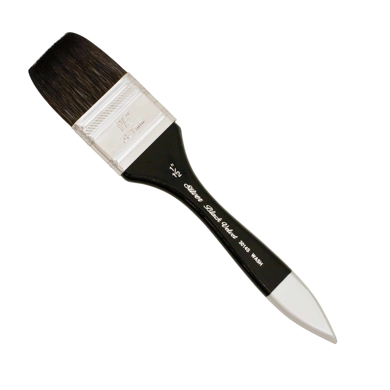 Silver Brush Black Velvet Watercolor Brush Wash 1.5-Inch - Wet Paint  Artists' Materials and Framing