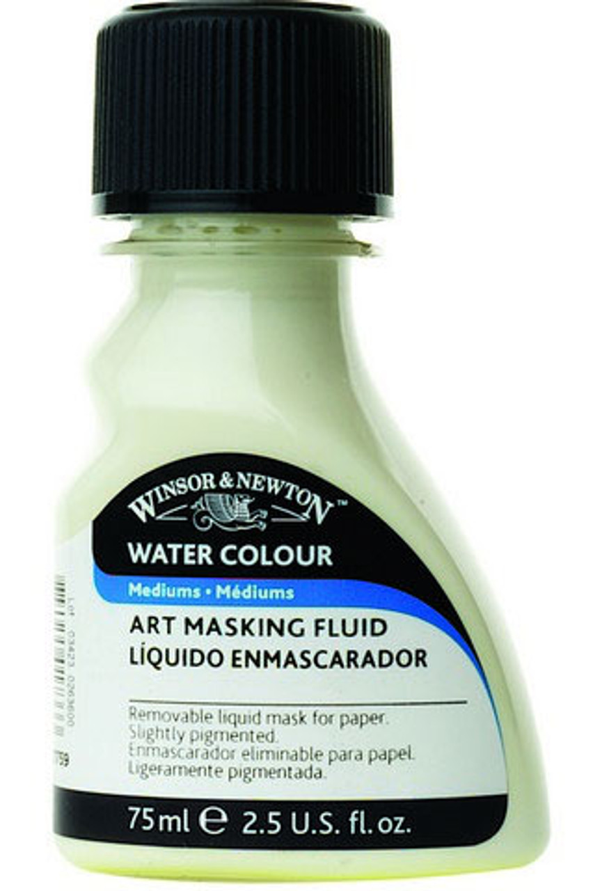 Masking Fluid vs Gum Arabic when masking in water colour painting