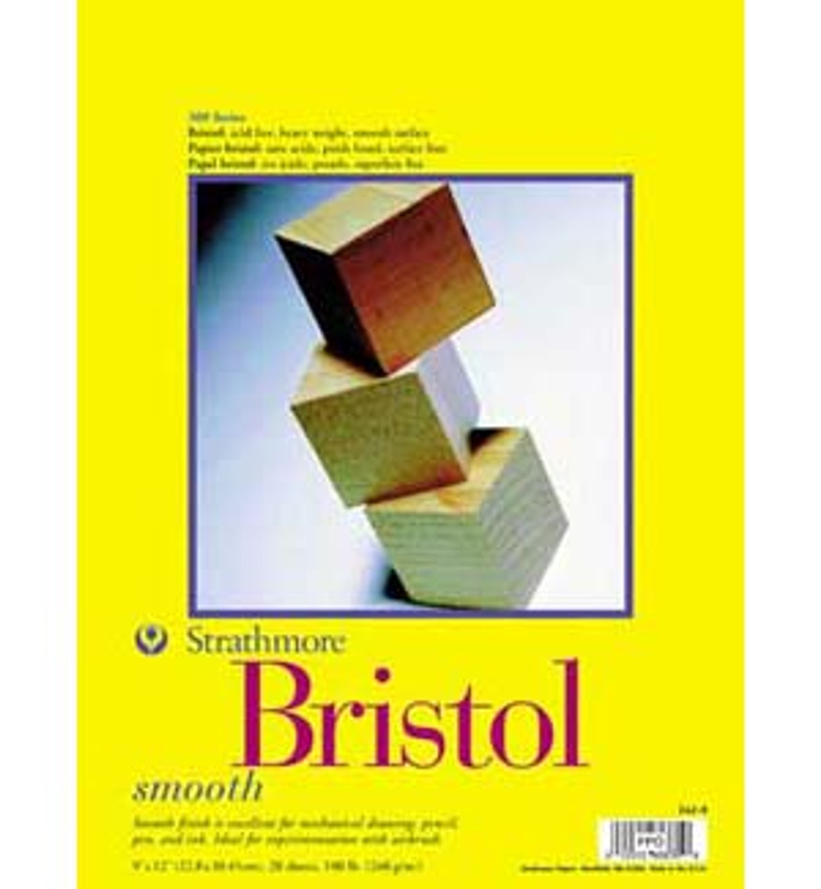 Strathmore Bristol Paper Pad Series 500 11 x 14 Plate