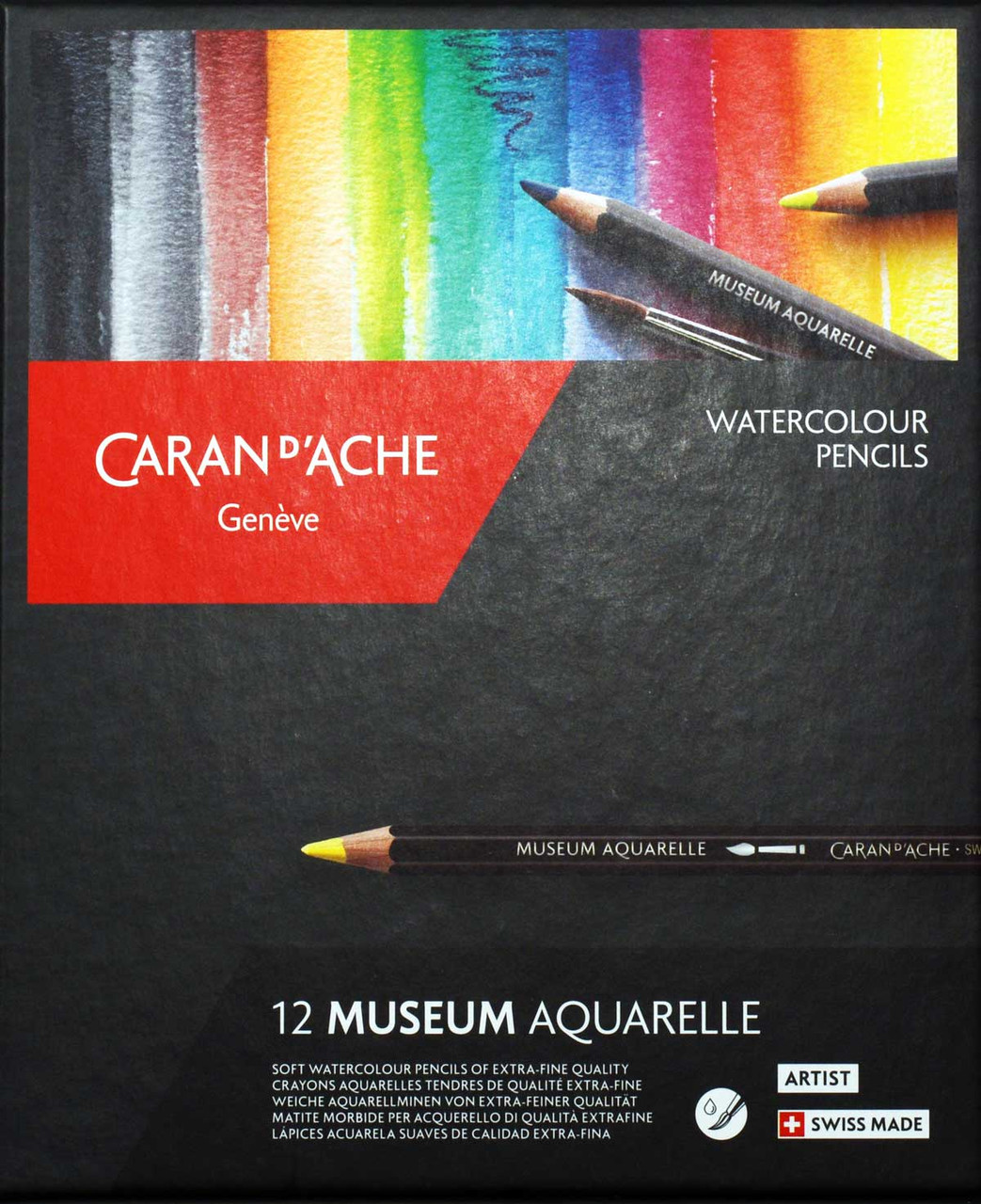 Caran D'Ache Museum Aquarelle Watercolor Pencils Review, Lightfast
