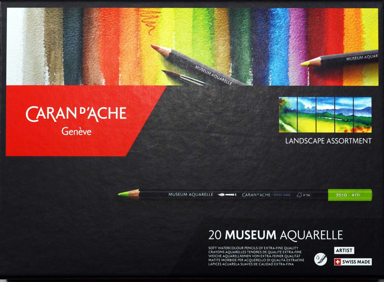 Caran D'Ache Museum Aquarelle Pencil Set (set of 40)