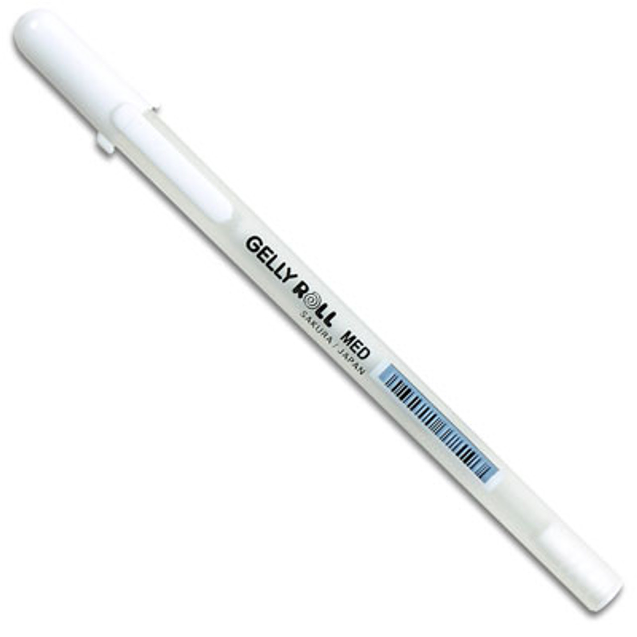 Sakura Rollerball Gel Pen, Medium Point, White