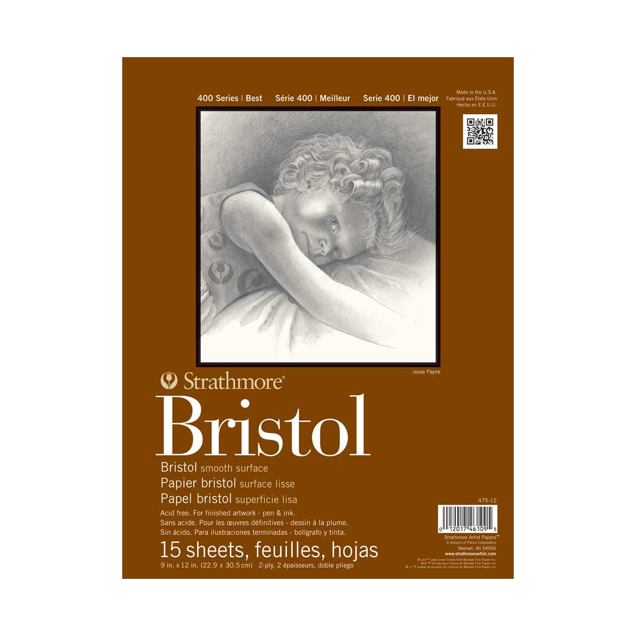 [洋書] Straight Outa Bristol ブリストルサウンド Strathmore Bristol Smooth 400 9x12 - Wet Paint Artists' Materials