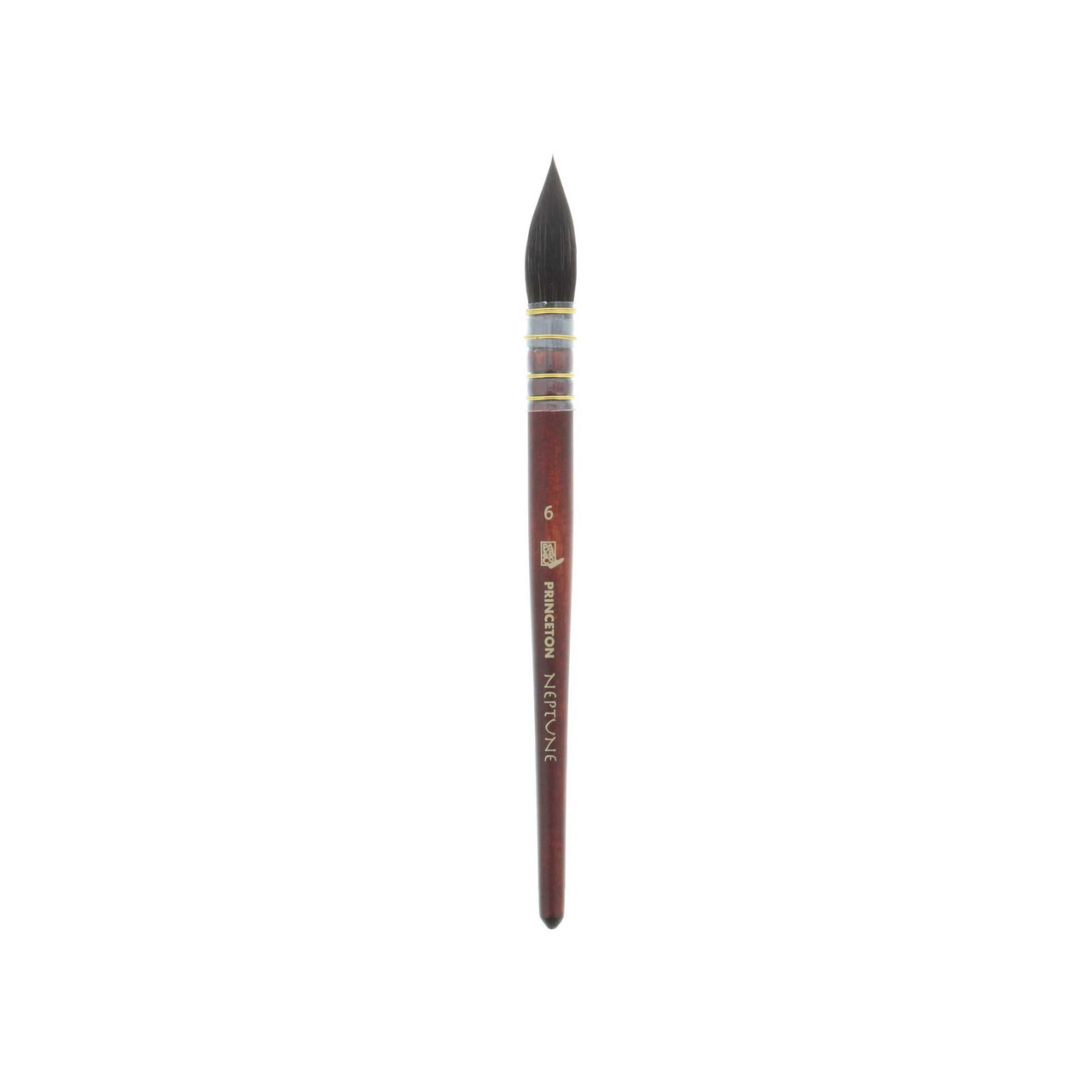 Princeton Short-Handle Neptune Squirrel Quill Size 6 - Wet Paint Artists'  Materials and Framing