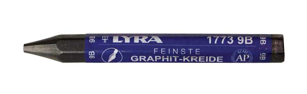 Lyra Graphite Crayon, Water-Soluble, 9B