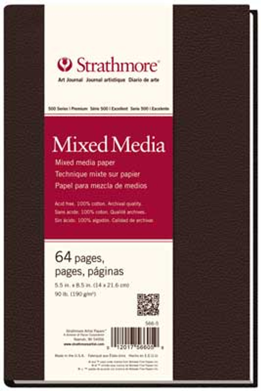 Strathmore 500 Series Mixed Media Hardbound Art Journal 5.5x8.5 - Wet Paint  Artists' Materials and Framing