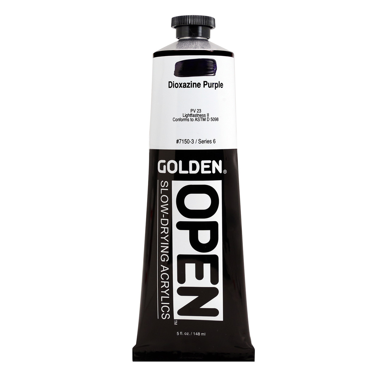 Golden High Flow Acrylics - Dioxazine Purple, 1 oz bottle