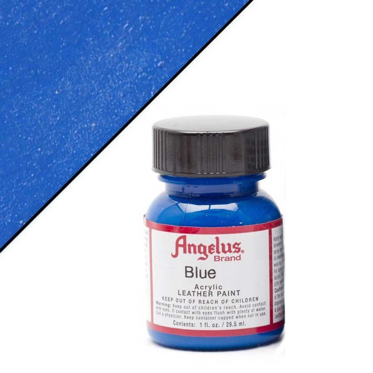 Angelus Pearlescent Acrylic Leather Paint 1oz Pacific Blue