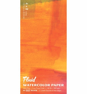 Darice Watercolor Cold Press EZ-Block Aquarellpapier – 6x6 Zoll (ca. 15x15 Cm) Ideal Für Künstler & Hobby-Maler
