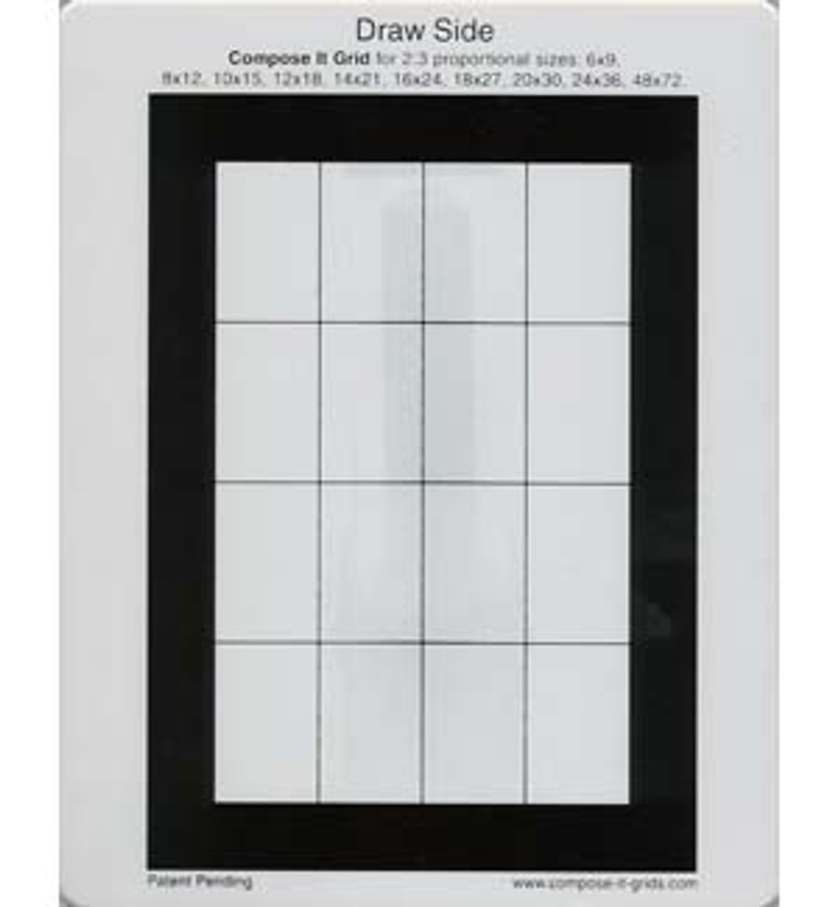 Precise one inch square grid Stencil for Art Journaling Tools Stencils