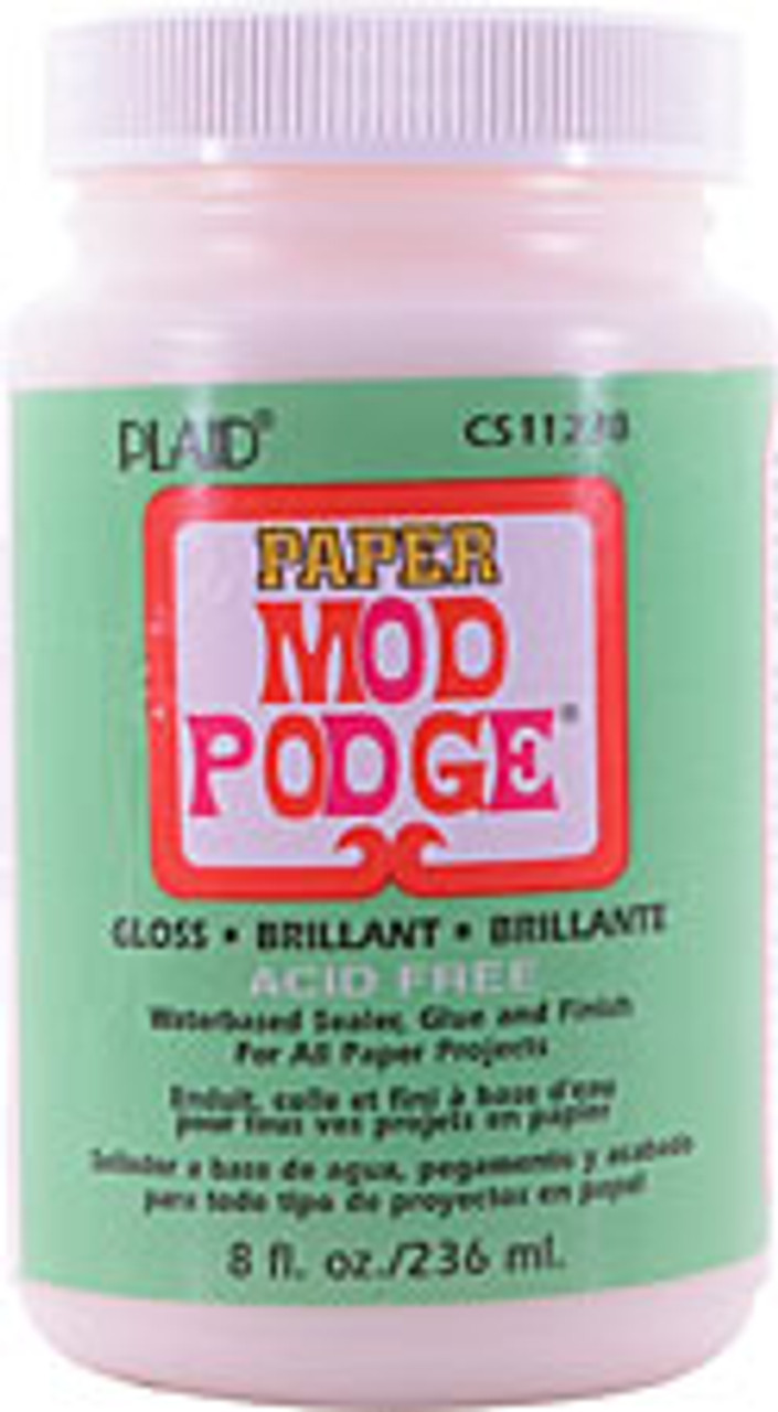 Mod Podge Paper Gloss Finish- 8 oz.
