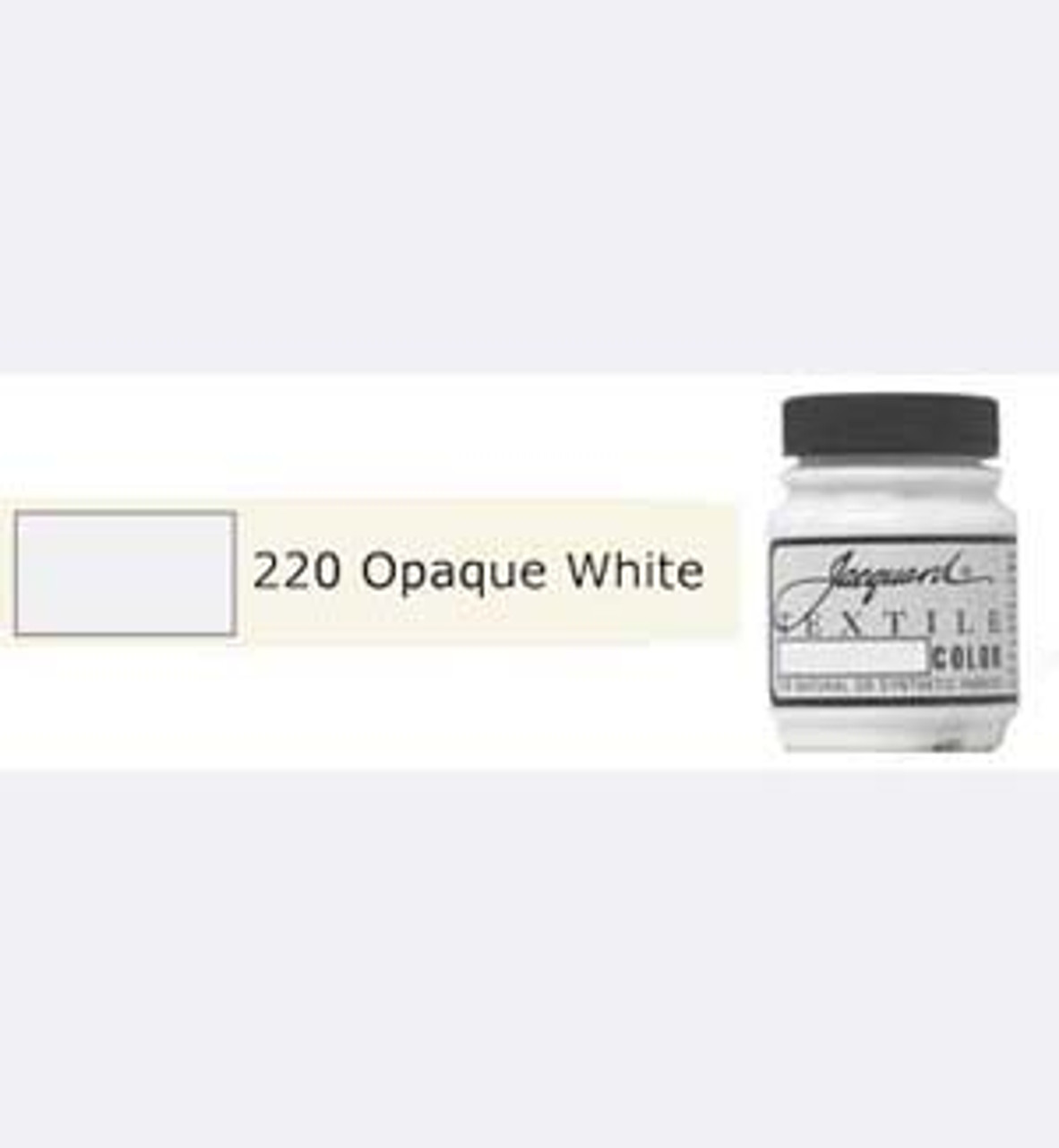 123 White Jacquard Textile Paint - Fabric Paint - Dye & Paint