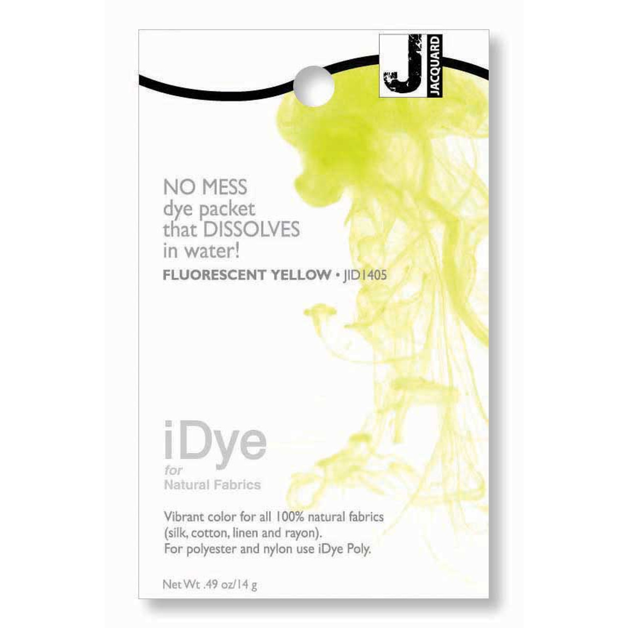 Jacquard I-Dye 14gr 405 Fluorescent Yellow - Wet Paint Artists' Materials  and Framing