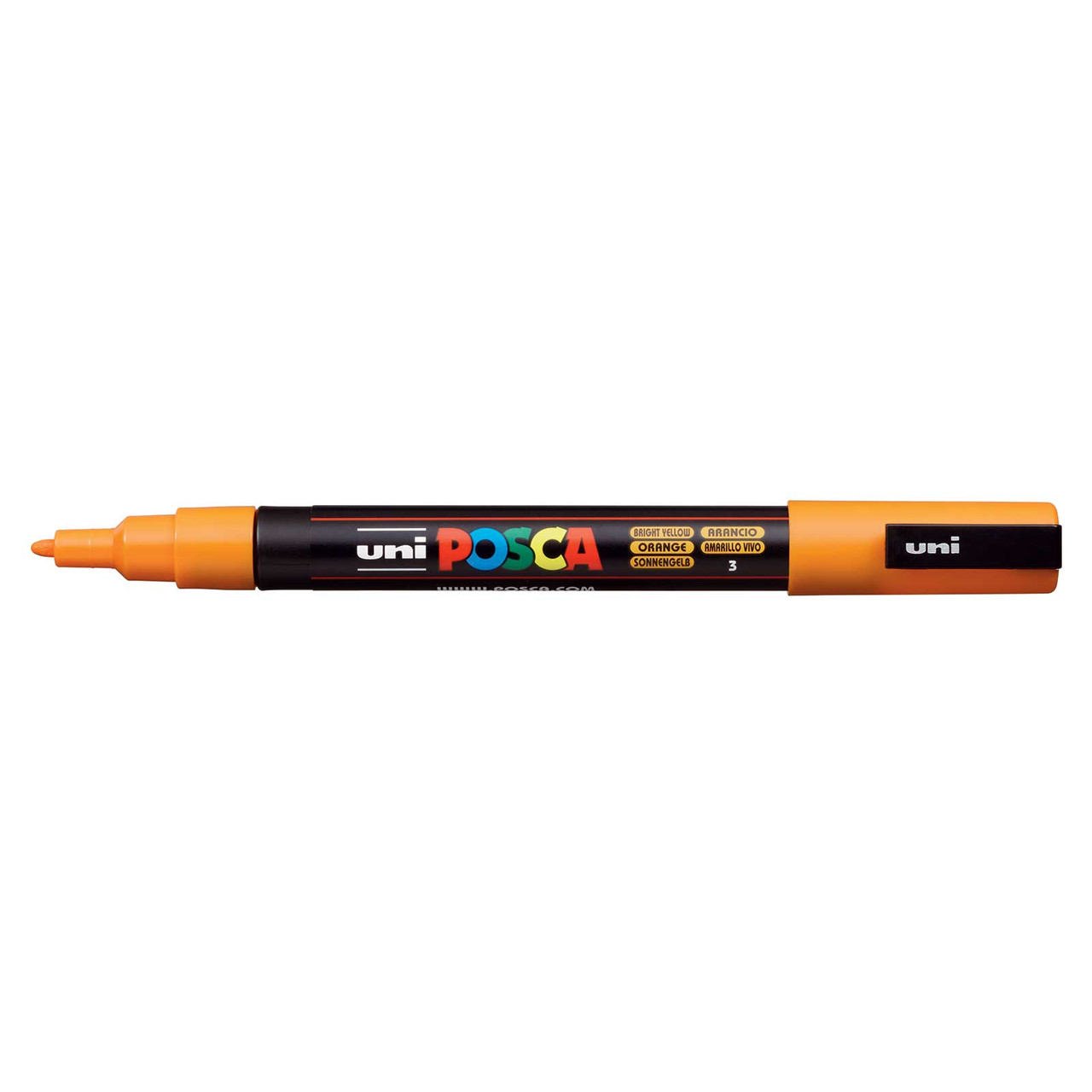 POSCA Acrylic Paint Marker PC-3M Fine Bright Yellow - Wet Paint Artists'  Materials and Framing