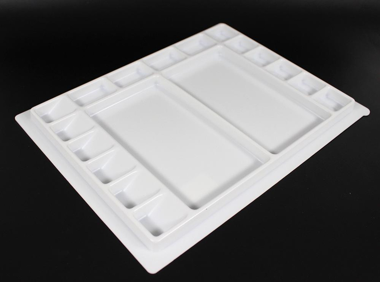 Jack Richeson 10 Well Porcelain Palette Mixing Tray - The Art