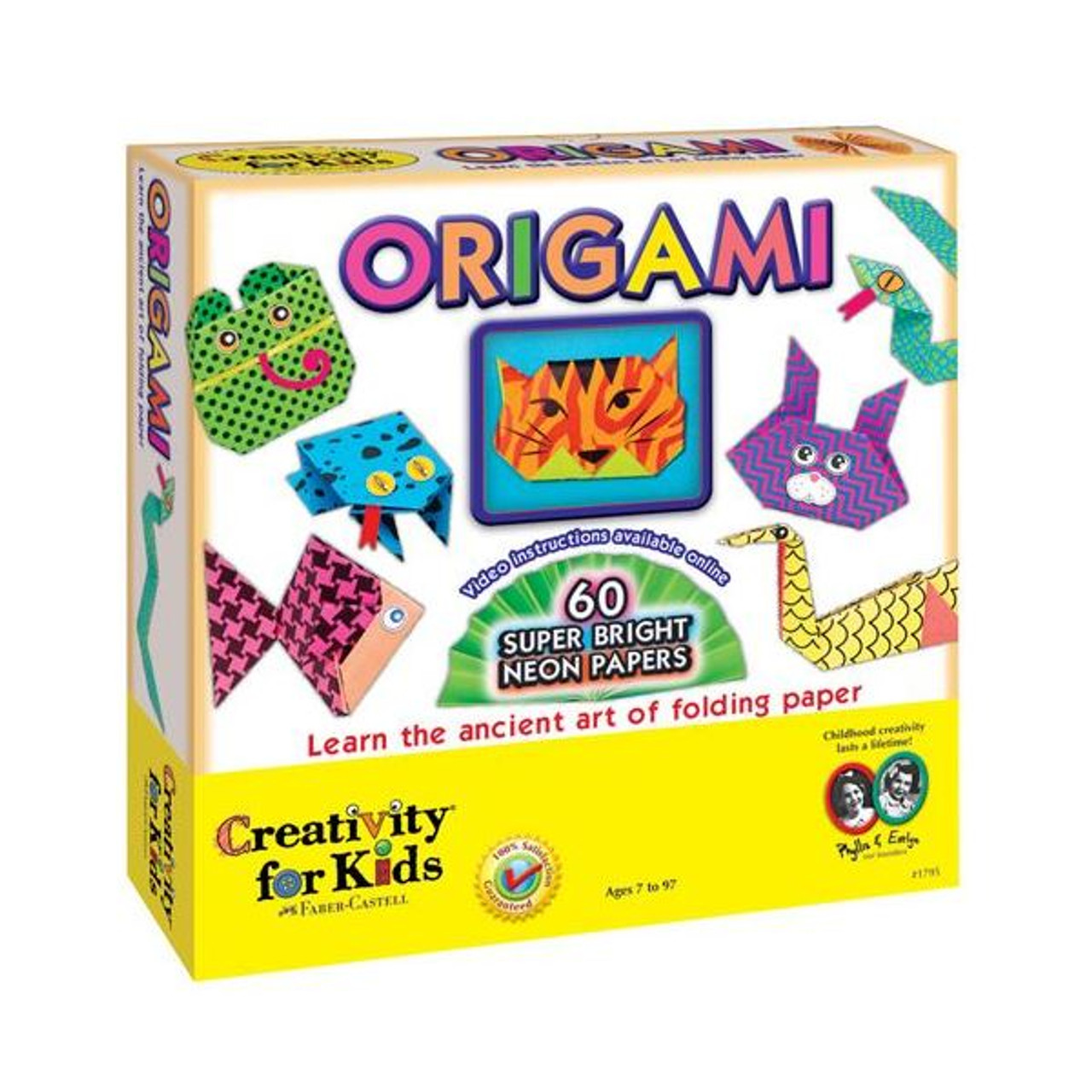 Djeco Polar Animals Origami Paper Craft Kit