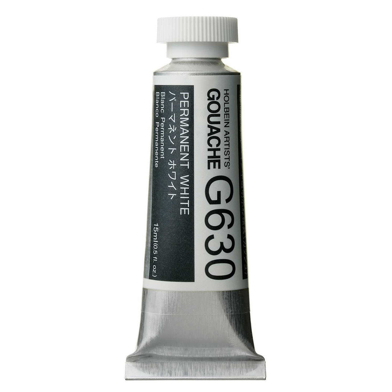 Holbein Artist Designers Gouache 15ml Permanent White - Wet Paint Artists'  Materials and Framing