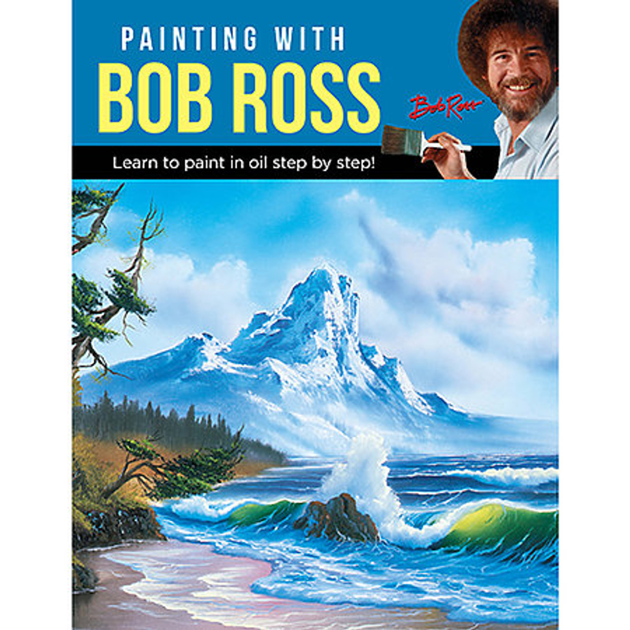 Walter Foster Book Painting with Bob Ross - Wet Paint Artists' Materials  and Framing