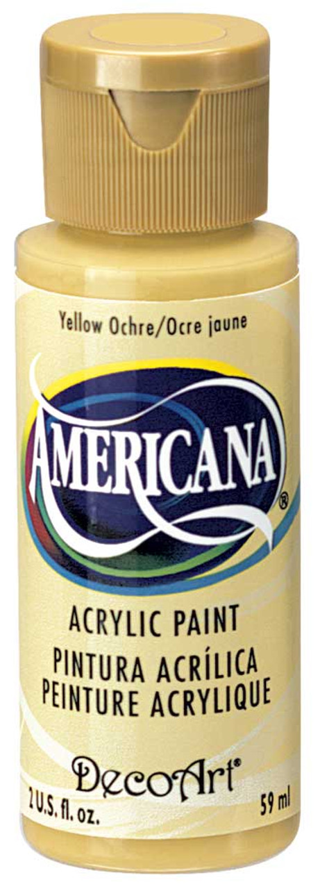 Deco Art Americana Paint Bright Yellow 2 oz