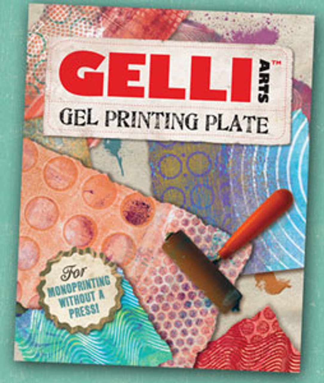 Mini Gelli Printing Plate