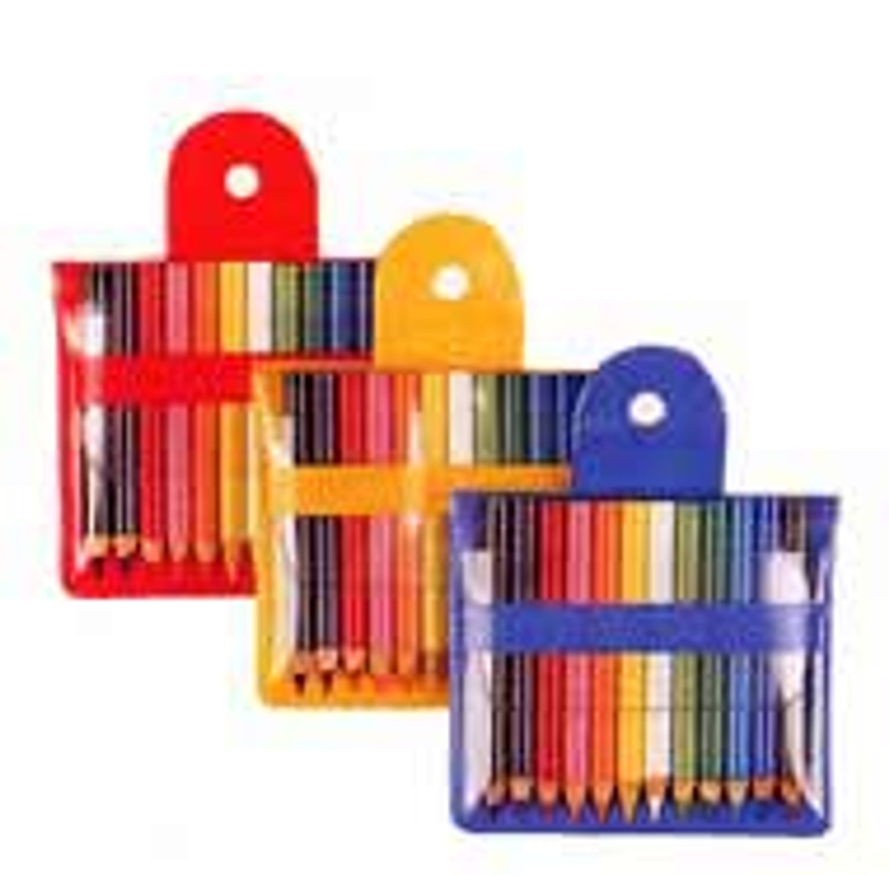 Mini Colored Pencil Pouch of 12 Tiny Pencils - Wet Paint Artists
