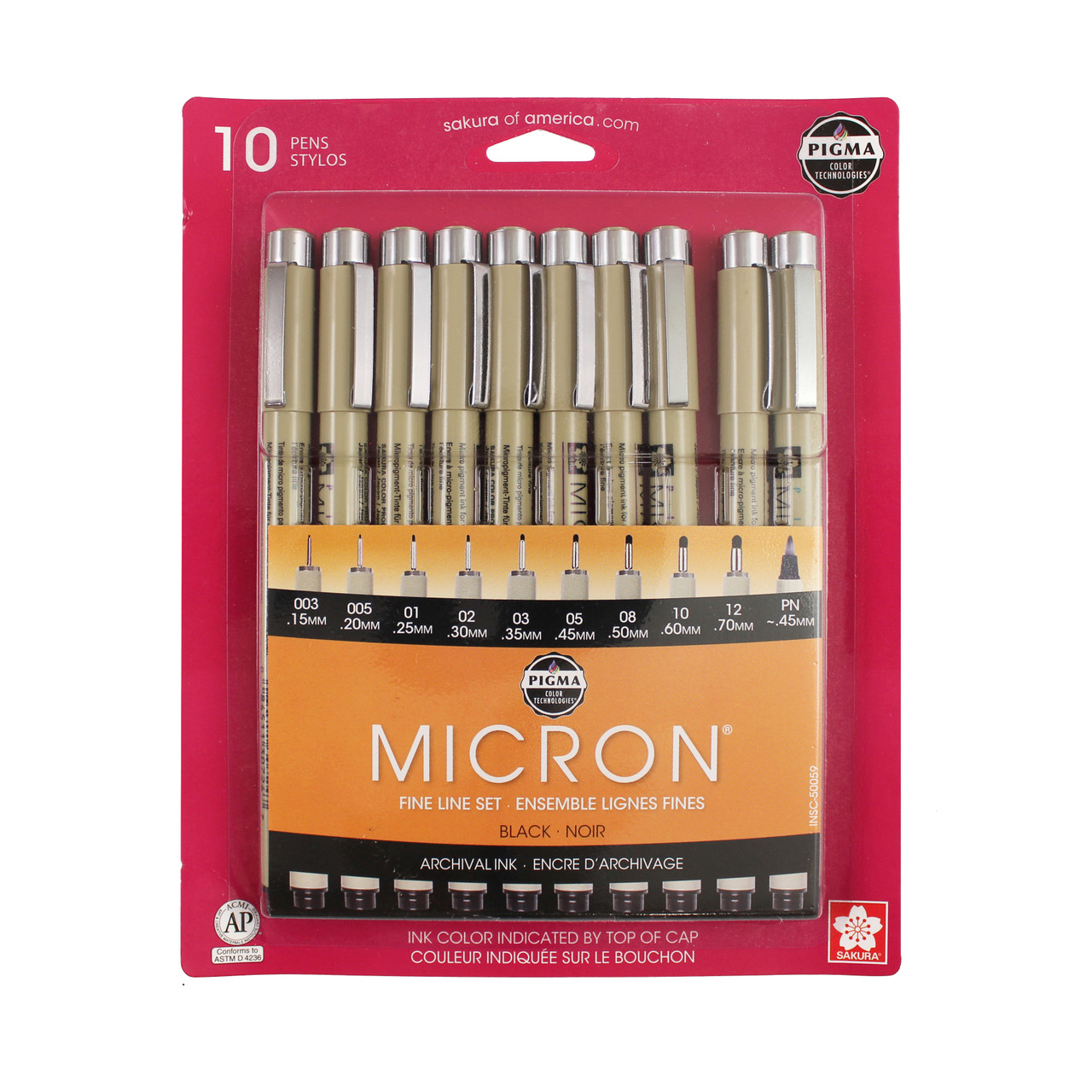 Pigma Micron Pen 10 Black