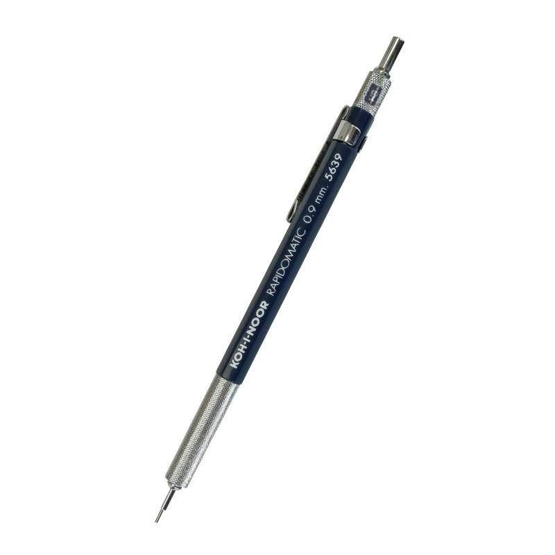 Koh-i-Noor Rapidomatic Mechanical Pencil .9mm Blue - Wet Paint
