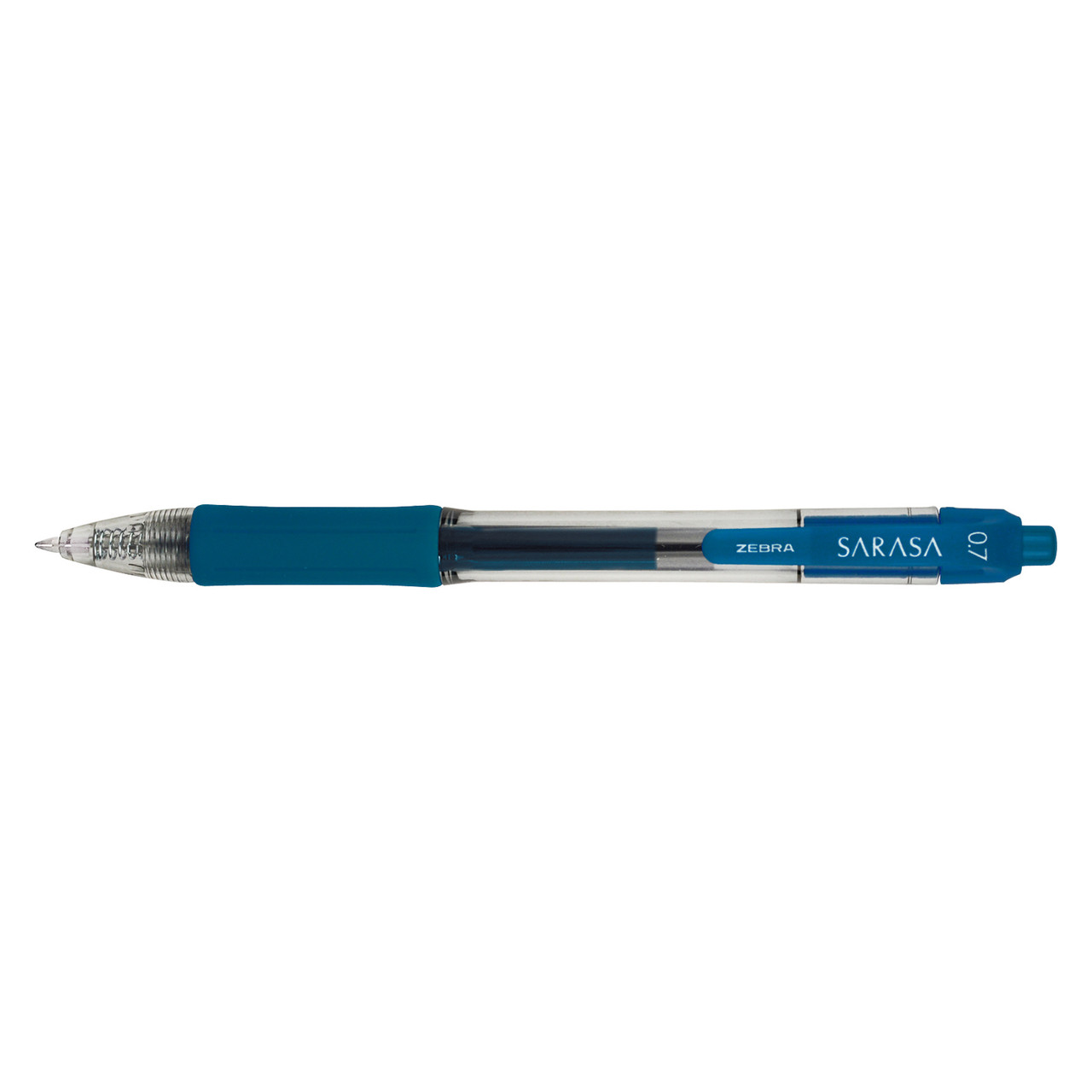 Zebra Sarasa Dry X20 Gel Retractable Pen .7mm Cobalt - Wet Paint