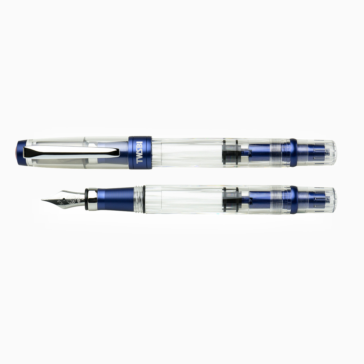 TWSBI Diamond 580ALR Fountain Pen Navy Blue Stub 1.1